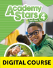 Academy Stars 4 Kod dostępu do zestawu cyfrowego: Cyfrowa Książka ucznia + Pupil's Practice Kit
