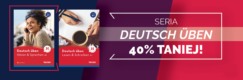 podręczniki 
z serii Deutsch üben: Lesen&Schreiben oraz Deutsch üben: Hören & Sprechen z rabatem 
40%!
