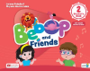 Bebop and Friends 2 Książka ucznia z kodem do wersji cyfrowej w aplikacji MEE + aplikacja Navio