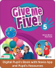 Give Me Five! 5 Kod dostępu do Cyfrowej Książki ucznia w aplikacji MEE + aplikacji NAVIO (ważny 15 miesięcy)