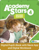 Academy Stars Second Edition Level 4 Kod dostępu do zestawu cyfrowego: Cyfrowa Książka ucznia + Cyfrowy Zeszyt ćwiczeń w aplikacji MEE + aplikacja NAVIO (ważny 15 miesięcy)